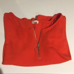 Quarter Zip T-Shirt